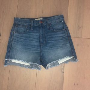Madewell Jean shorts!